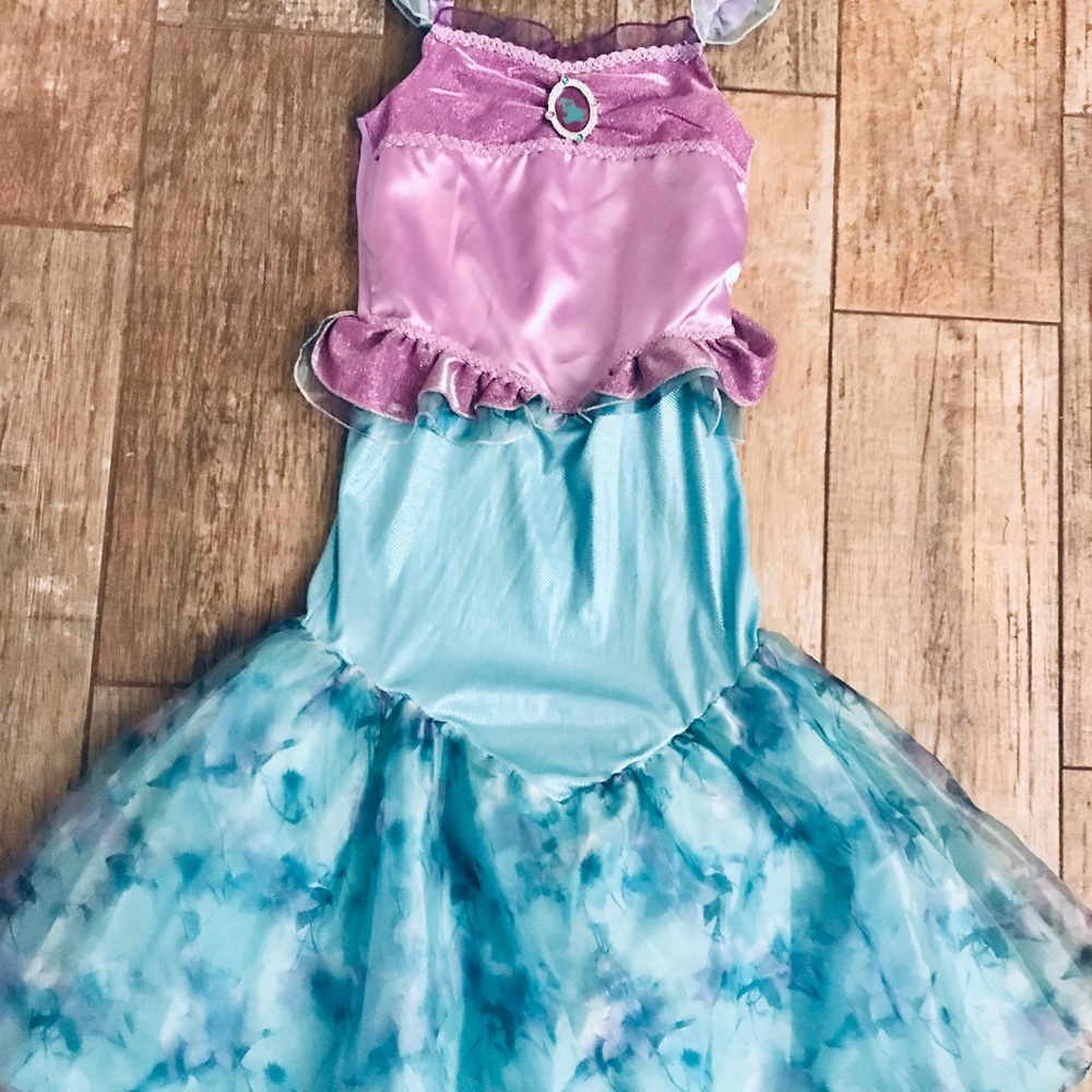 Little Mermaid Dress - Size 7/8 - Disney - Ariel